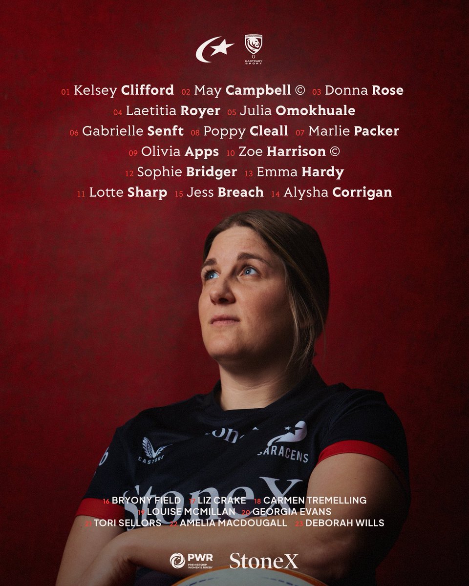 SaracensWomen's tweet photo. The Great Entertainers since 1989 💫

@StoneX_Official https://t.co/oAiVWtmqCW