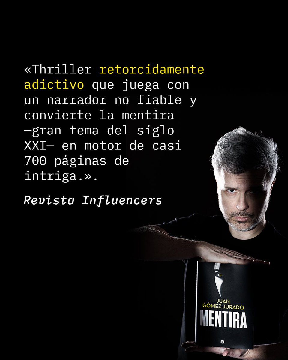 JuanGomezJurado's tweet photo. ¡Siguen llegando críticas profesionales de #Mentira! Mil gracias de corazón a todos 💛💛💛 https://t.co/3jj53D3UHA