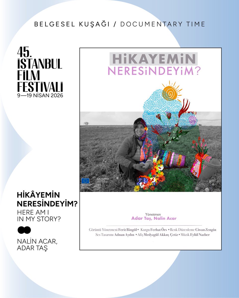 ist_filmfest's tweet photo. 3) Hikâyemin Neresindeyim? I Where Am I in My Story? - Nalin Acar, Adar Taş

4) Hümanist Bir Deha Gazi Yaşargil I Master of Brains Gazi Yaşargil - Atıl İnaç

5) Kadranı Olmayan Saat I Clock Without A Dial - Fatma Karakuş Kaçmaz

6) The Making of Michel Petite - Feyyaz Yıldırım https://t.co/9217brr6Wn
