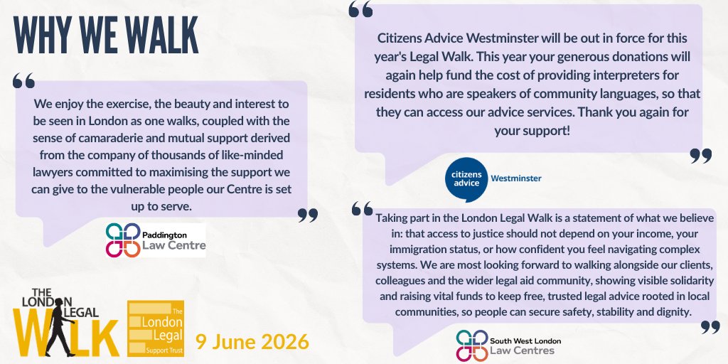 London Legal Support Trust tweet media