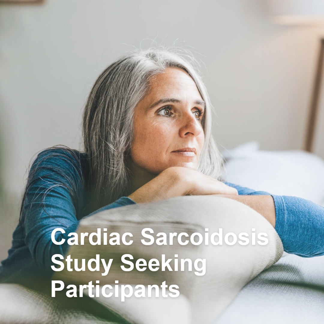 MayoClinic's tweet image. Learn more about a research opportunity at Mayo Clinic for patients with cardiac sarcoidosis studying the safety and effectiveness of a medication for fighting inflammation in the heart compared to standard medications. mayocl.in/4bGo5Yh #clinicaltrial #cardiacsarcoidosis