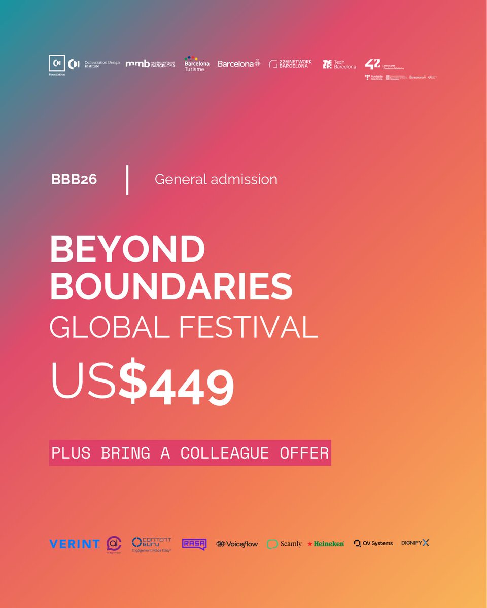 Conversation Design Institute tweet media