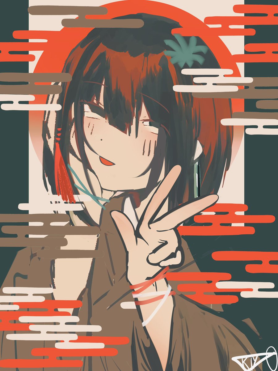 #多次元創造領域   #イラスト  
1時間案練りしてた今日の産物