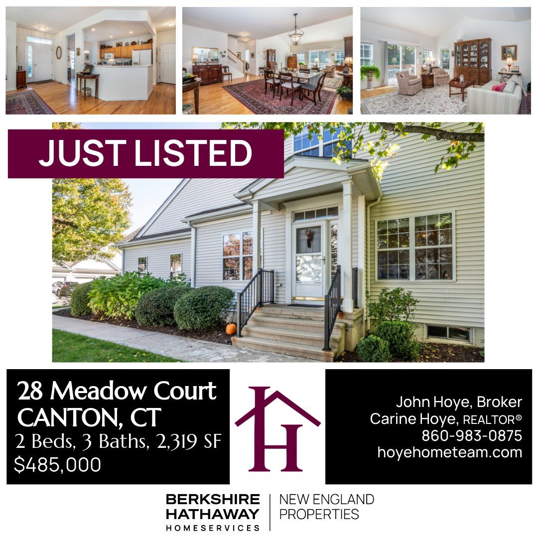 HoyeHomeTeam's tweet photo. #johnhoye #carinehoye #bhhsneproperties #westhartfordct https://t.co/VPJ7sgmcT7
