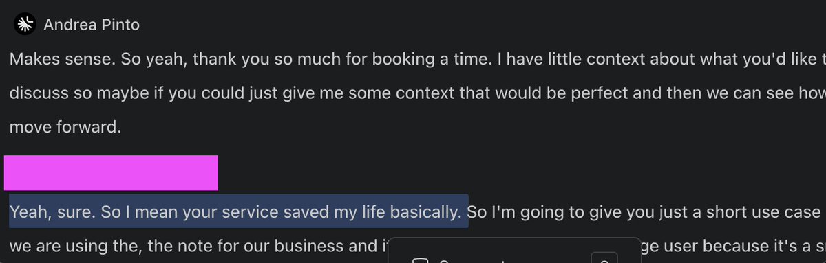 Andrea Pinto tweet media