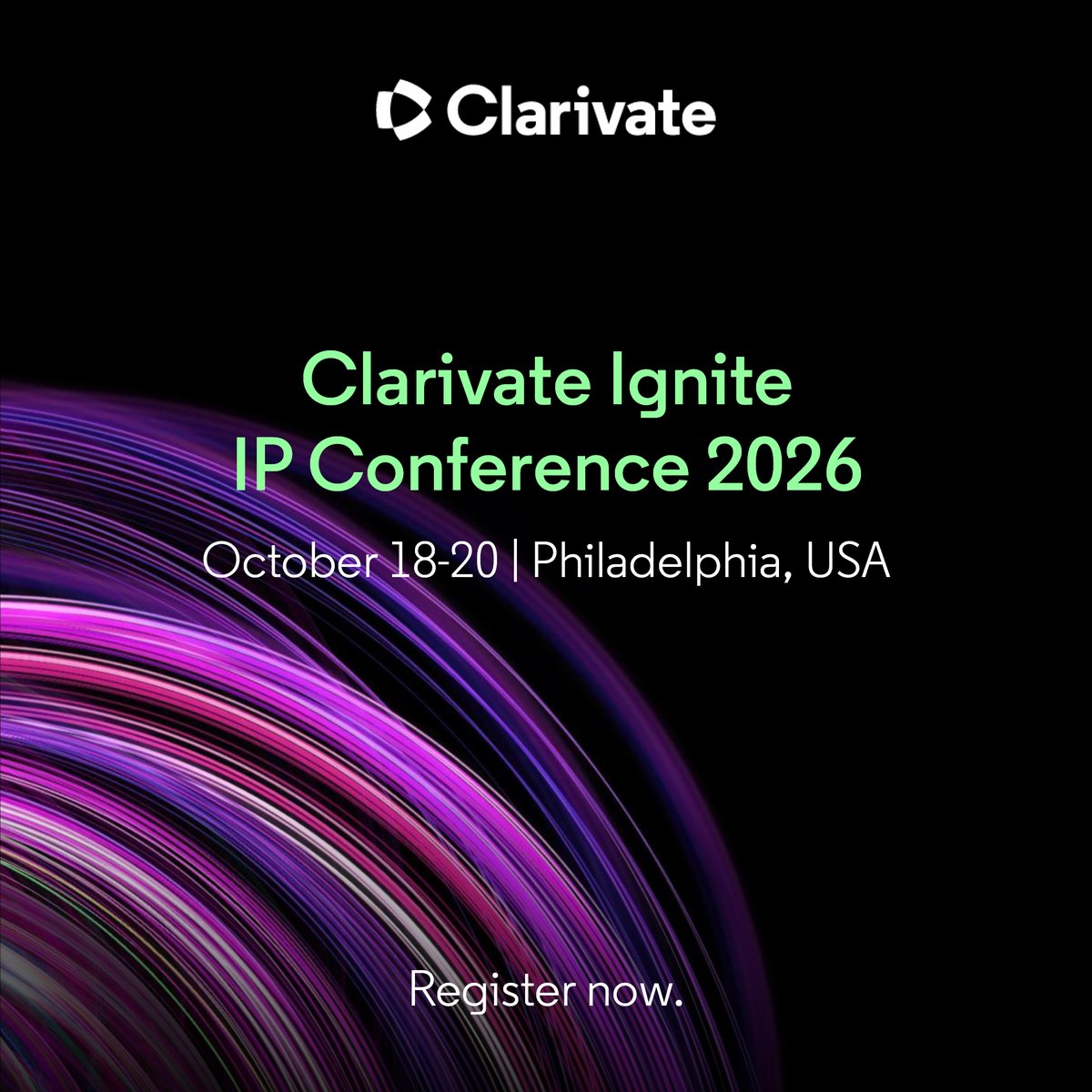 Clarivate for Intellectual Property tweet media