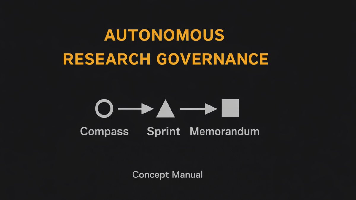 NabalKPande's tweet photo. AI can now run experiments.
But who governs autonomous research?
Introducing Autonomous Research Governance — a framework for oversight in AI-driven discovery.

https://t.co/ZPkVBGsH8Z

#AI #AutonomousScience #ResearchGovernance #SelfDrivingLabs https://t.co/Yyu0i4IZCm