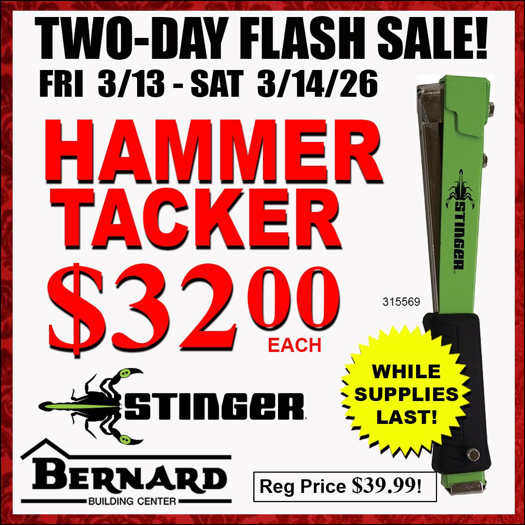 Bernard Building Center tweet media