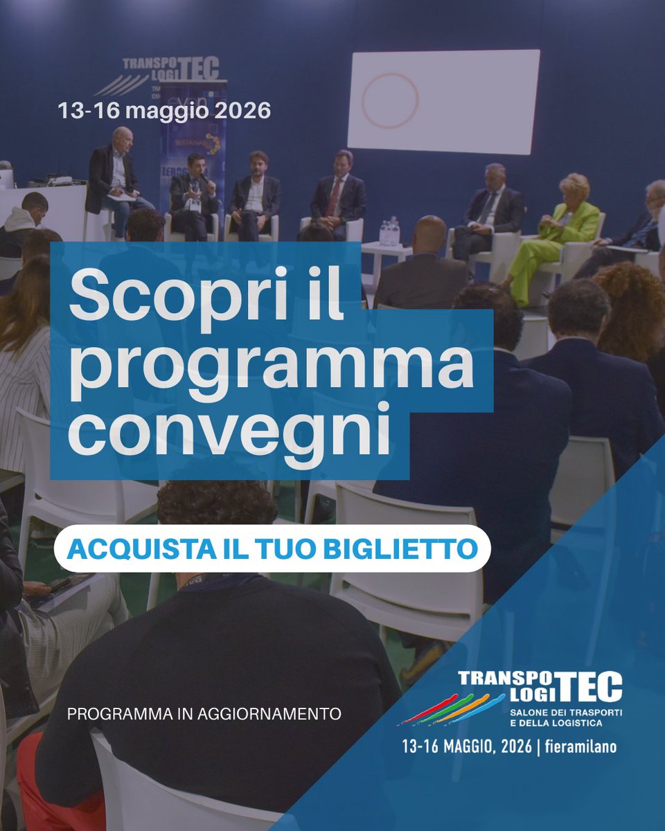 Transpotec Logitec tweet media