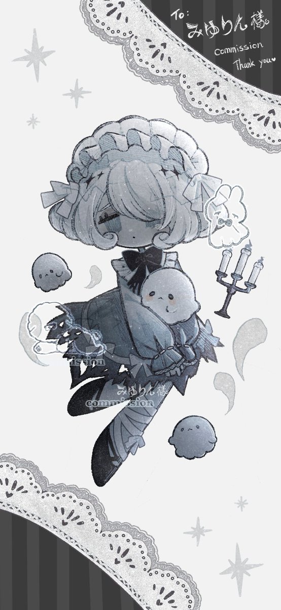 commission thanks🤍🖤
#秘境巡礼