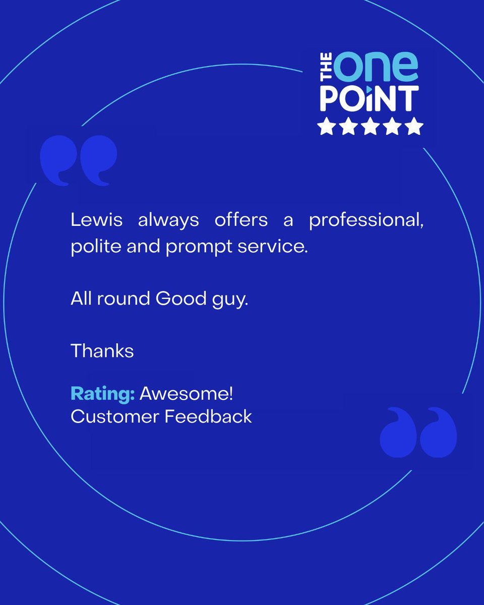 The One Point tweet media