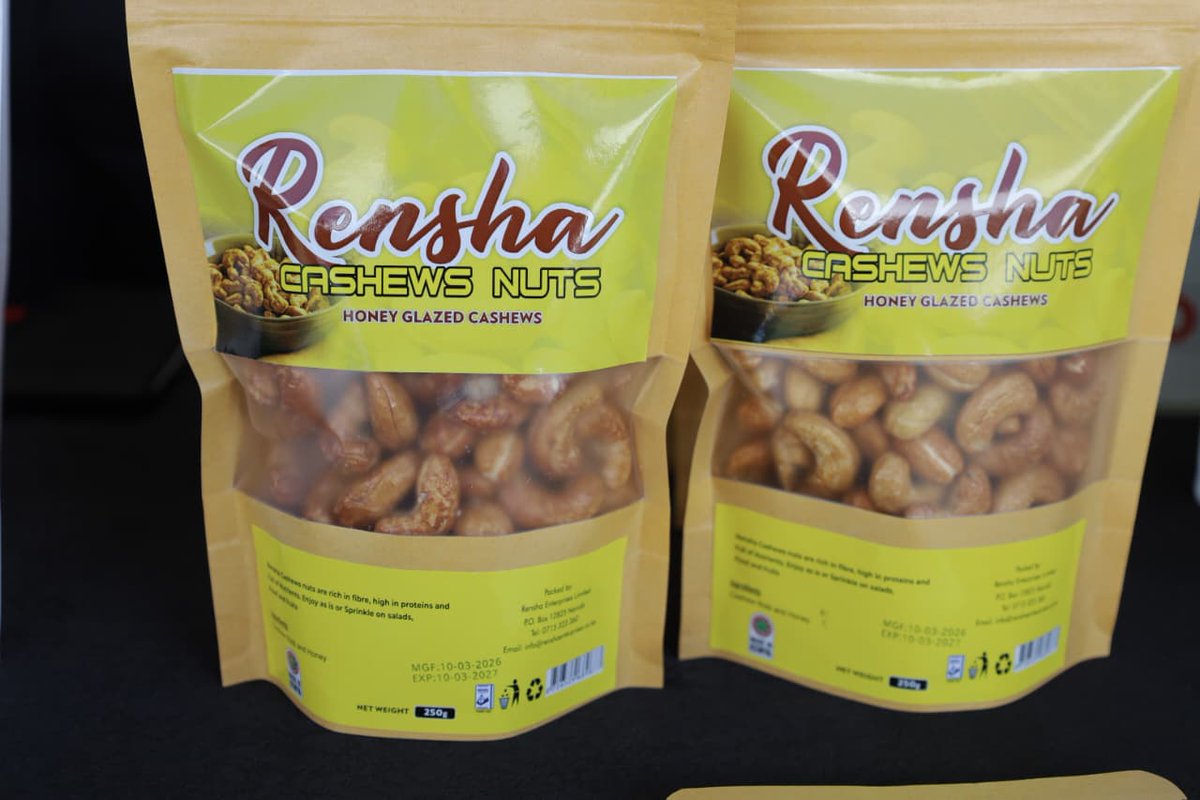 MakeItKenya's tweet image. Rensha Enterprises Ltd is a #MadeInKenya food processing and distribution company specializing in natural, healthy foods. Working closely with local farmers, the company sources high-quality raw materials which are processed and packaged into nutritious products for the Kenyan