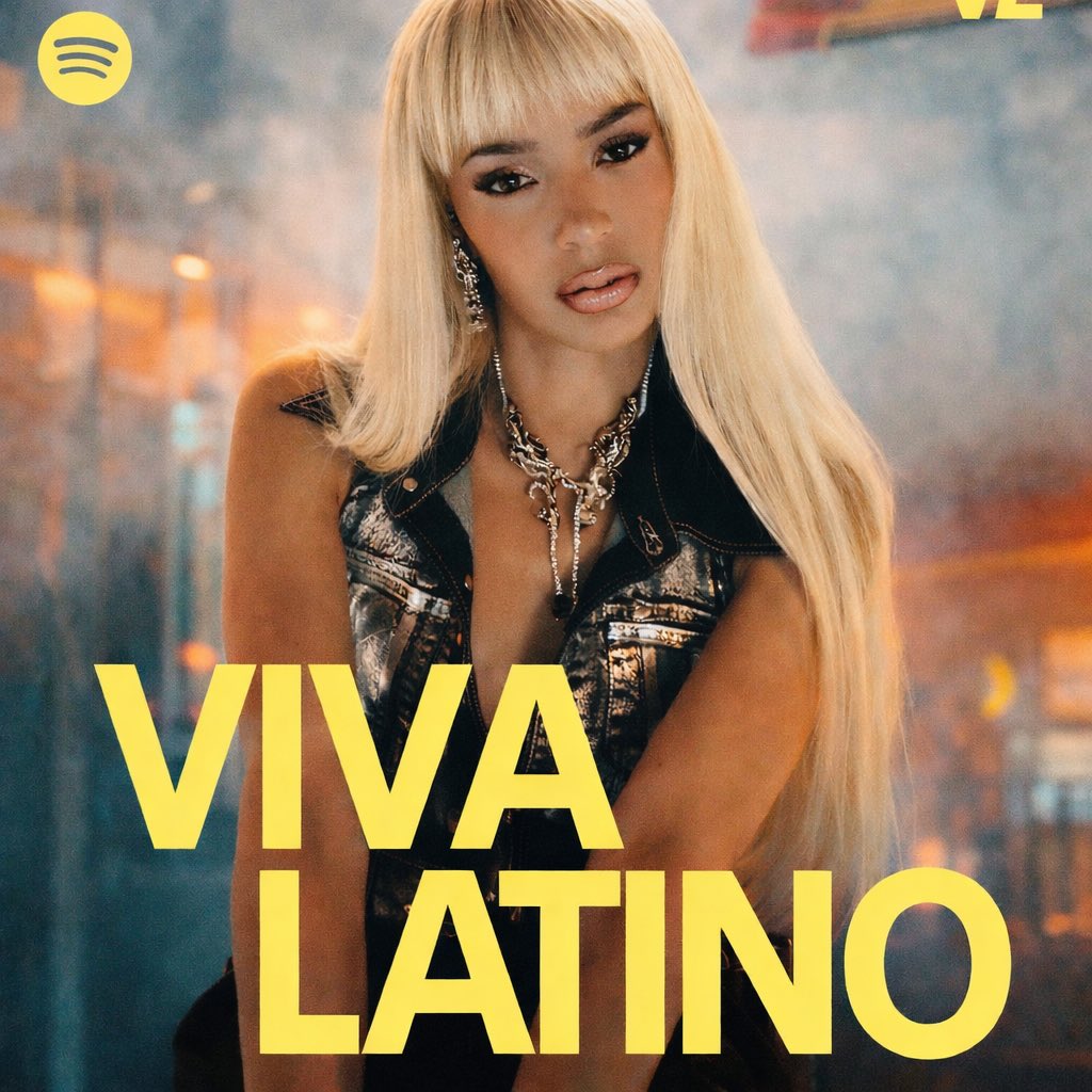 BadGyalCharts's tweet photo. “Te Daré” de Bad Gyal ha sido agregada a Viva Latino, la mayor playlist hispana de Spotify.

📎 Reprodúcela ya aquí: https://t.co/3wpEWvwYxy https://t.co/4lZWHGlHNR