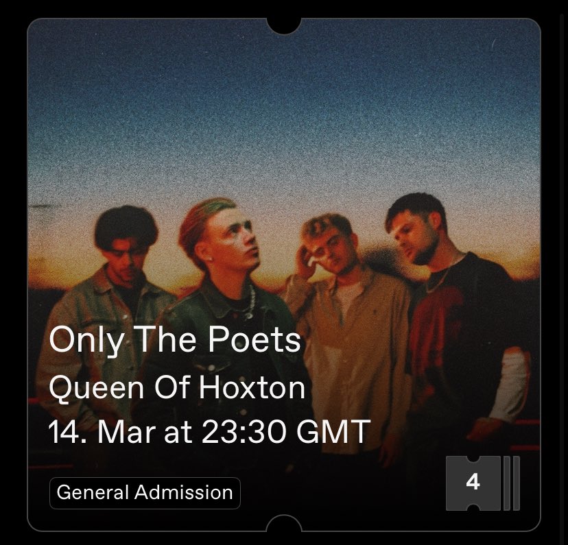 celin is on poets tour ✨ tweet media