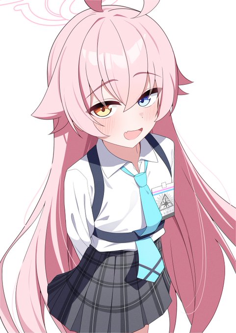 ホシノの上目遣いはかわいい