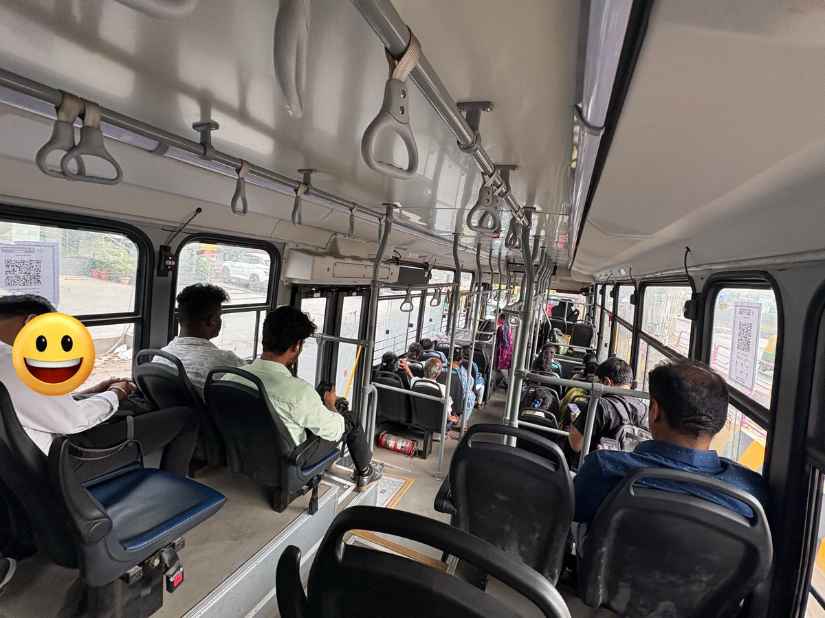 In my regular 365 - service started at 830AM and I am ticket number 303  which  means 302 people used this single bus before I got in.  They paid ₹6000 in fare in 7hrs

Conductor says by the time the day is done the bus will collect ~₹13,000  - evenings are packed on this