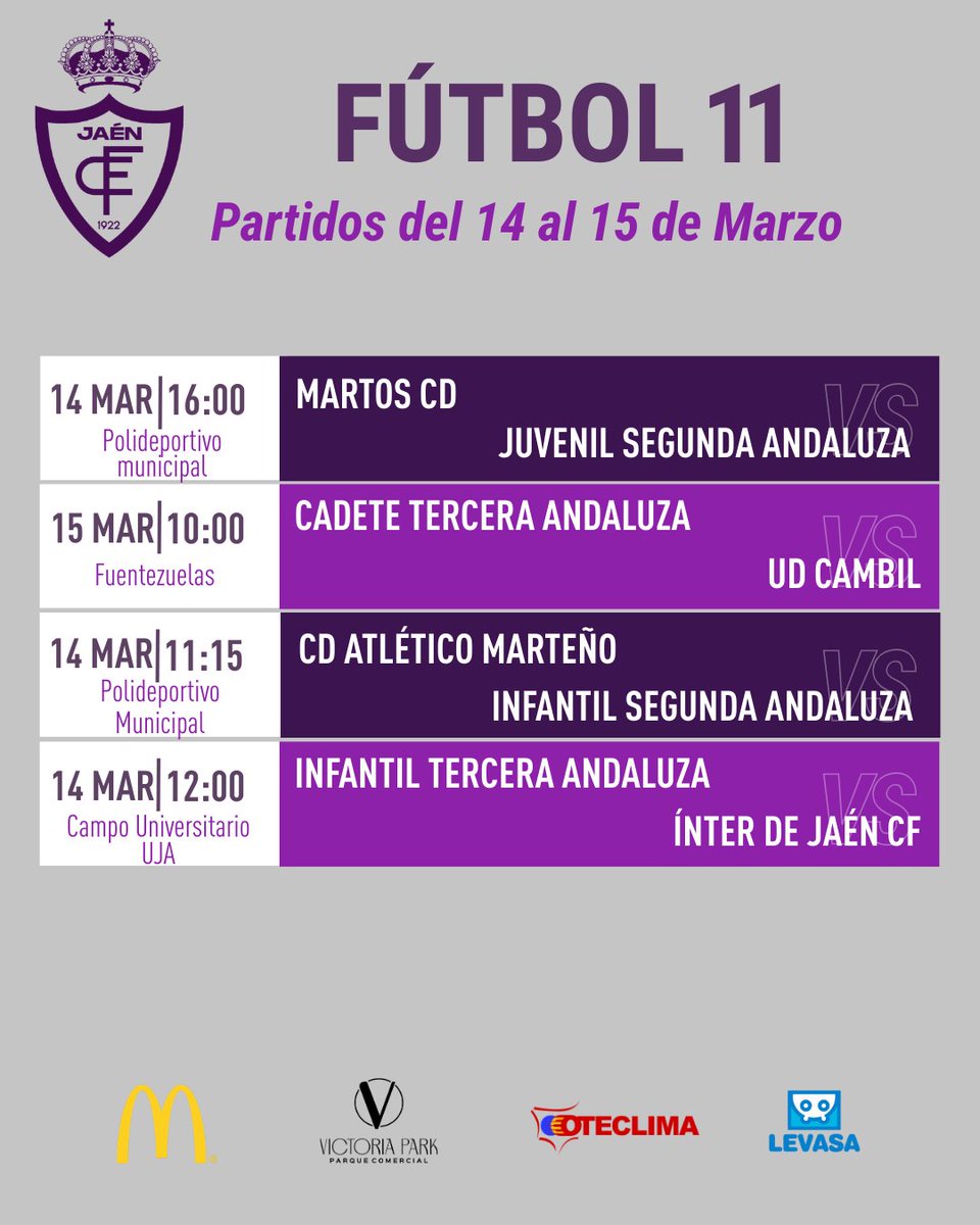 Real Jaén C.F. Fútbol Base tweet media