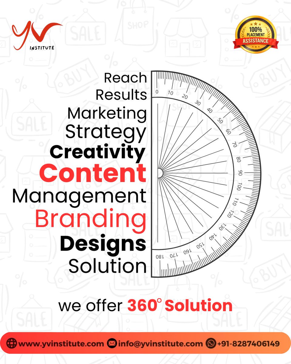 yvinstitute's tweet photo. Grow your brand with 360° Digital Marketing 🚀 Strategy, content, branding &amp; design for real growth.
#digitalmarketingagency #yvinstitiute #socialmediamarketing https://t.co/ESizwibnxM
