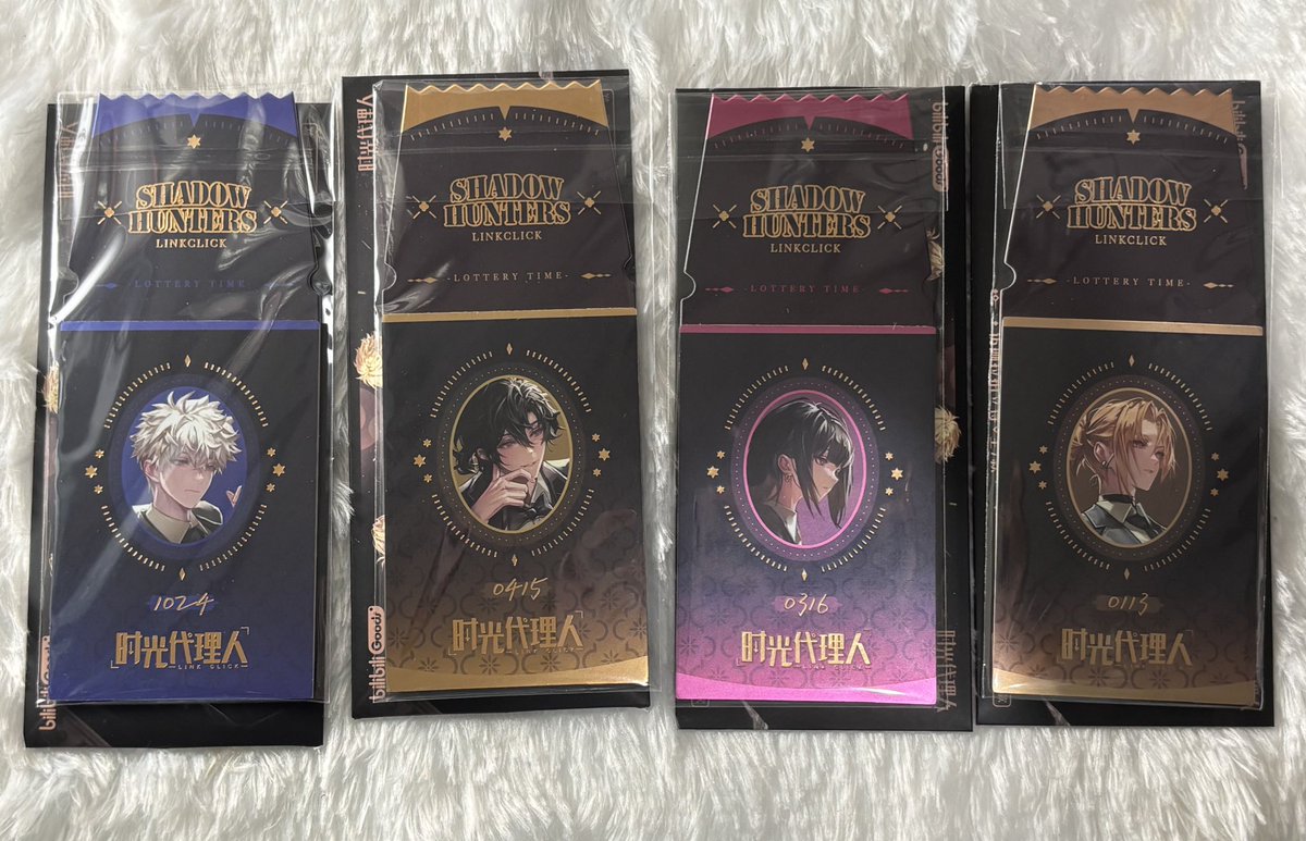 Linkclick Shadowhunter พร้อมส่ง/wts ꒱ ෆ Link Click Shadow Hunters Series - ราคา: ชายใบละ 90 ...