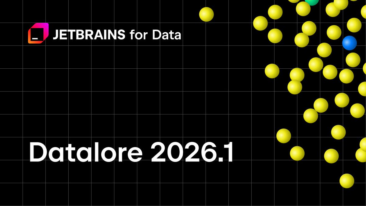 JetBrains Datalore tweet media