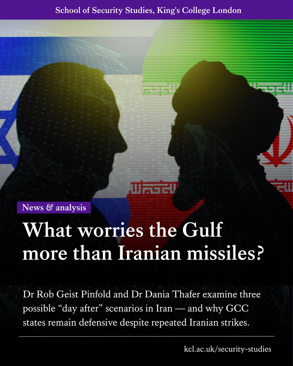 King's Security Studies tweet media