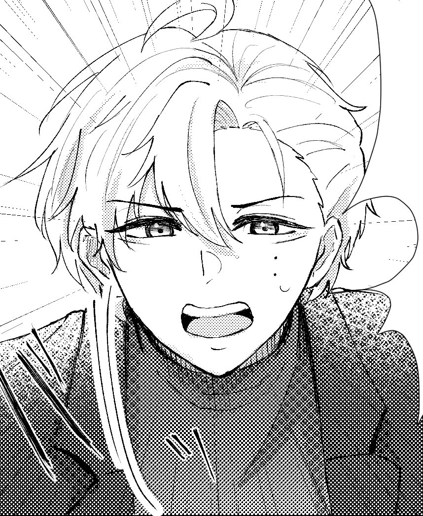 SatsukiFujiTo_'s tweet photo. K県警K課自PC、HO好色の2次創作漫画です。ゆるふわ漫画です。

⚠︎本編に係る重大なネタバレを含みますので未プレイの方、特に通過予定の方は閲覧注意です。 

↓下記べったーから！
https://t.co/rBRxk6xzqB https://t.co/ngLJrjlFMZ