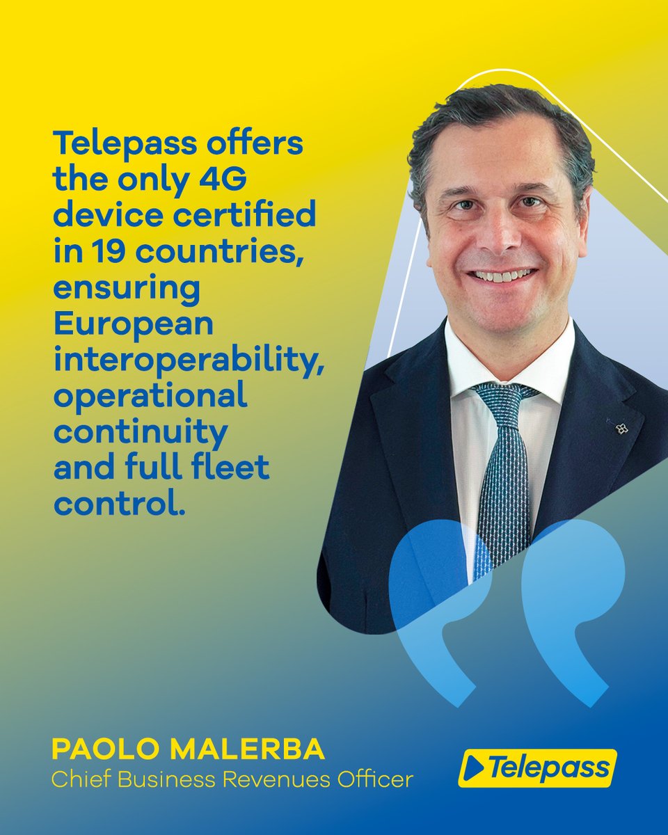 Telepass tweet media