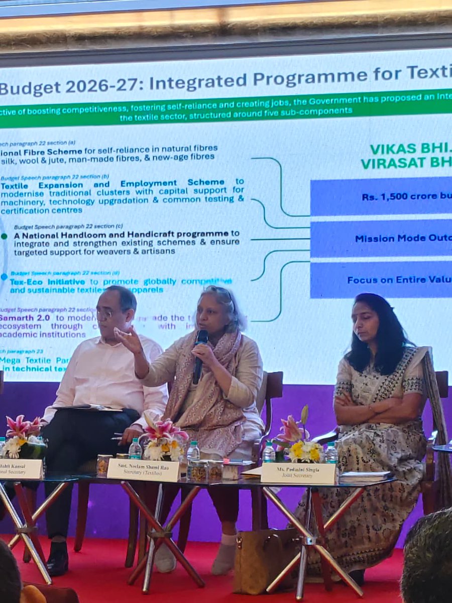 Ministry of Textiles tweet media