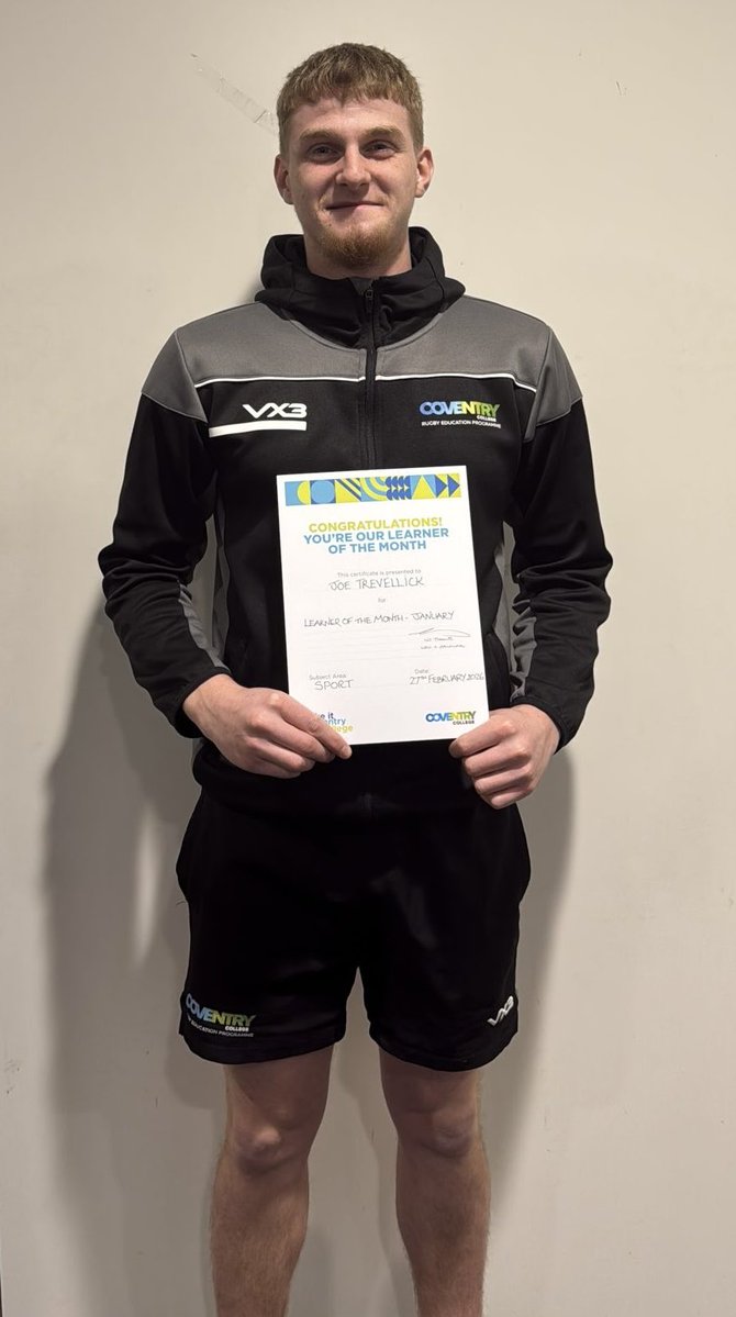 Coventry College Sport & Uniformed Public Services tweet media