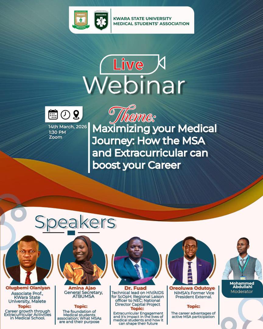 Kwarastatemedschool tweet media