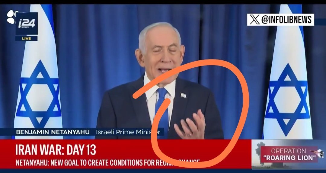 OsvaldoMtnez90's tweet image. Este VIDEO generado por AI confirma la MUERTE de NETANYAHU 😳