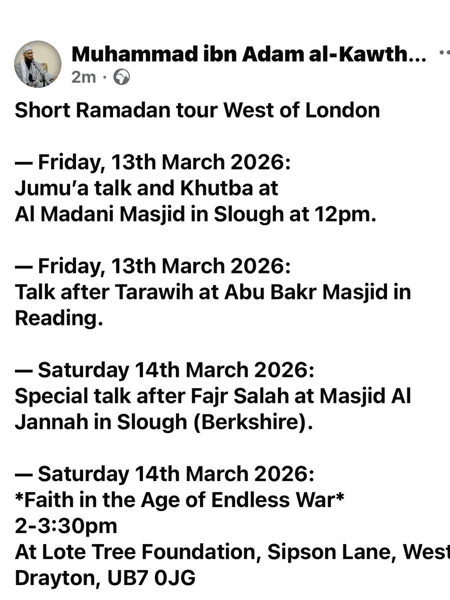 Muhammad ibn Adam al-Kawthari tweet media