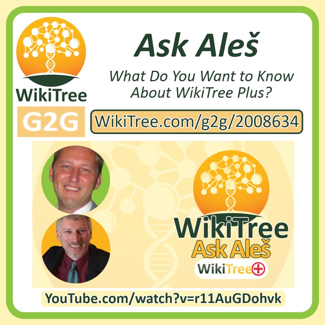 WikiTree tweet media