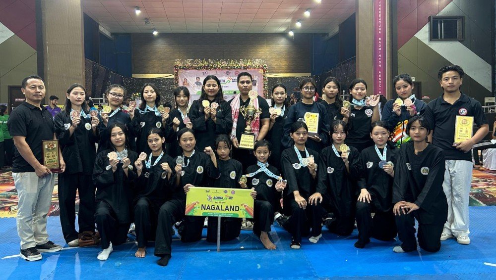 Nagaland girls shine at ASMITA Khelo India Pencak Silat League 2026! 🥇
With 8 Golds and 18 total medals, they made the state proud by finishing 2nd overall at the East Zone event! 💪🇮🇳
#Nagaland #KheloIndia #PencakSilat #GirlsPower  #AssamWithModi <a href="/AlongImna/">Temjen Imna Along</a>