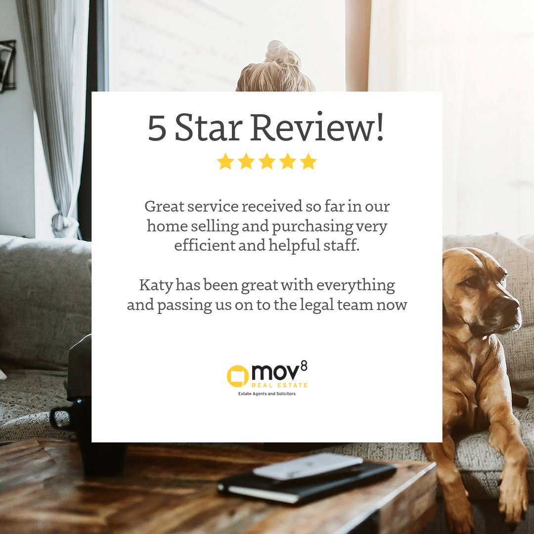 mov8realestate's tweet image. Another 5-star review for the MOV8 team ⭐⭐⭐⭐⭐

From valuation to legal completion, our goal is to make the whole moving process as smooth as possible.

Thinking of selling or buying?
We’d love to help.

#MOV8 #PropertyExperts #5StarService #SellWithMOV8 #EdinburghHomes