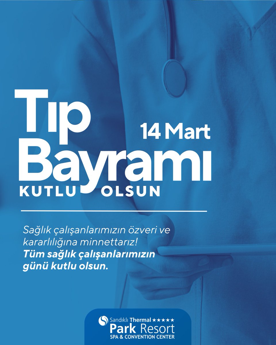 🩺 14 Mart Tıp Bayramı Kutlu Olsun
İnsan hayatına dokunan, bilgisi ve emeğiyle umut olan tüm sağlık çalışanlarımızın 14 Mart Tıp Bayramı kutlu olsun. 💙

#14MartTıpBayramı #TıpBayramı #SağlıkÇalışanları #Minnetle #İyiKiVarsınız
