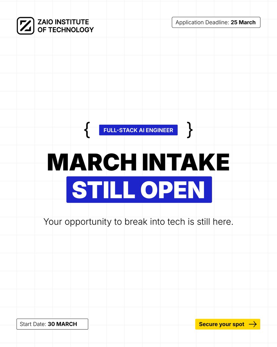 Zaio Institute of Technology tweet media