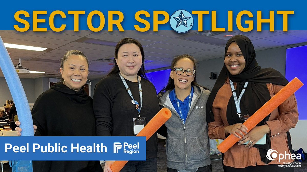 opheacanada's tweet photo. 🌟It’s time for Ophea’s monthly Sector Spotlight! 🌟
This month, meet Peel Public Health, working with educators to create healthy learning spaces for #EveryStudent to thrive.
🔗https://t.co/WPoKa5X5Pa https://t.co/C8nC3fF3AB