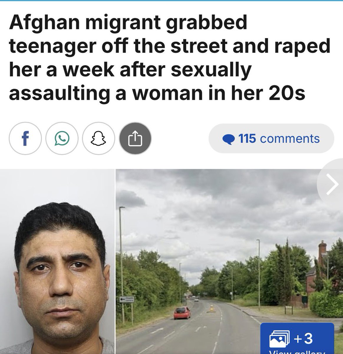 Afghan migrant kidnapped teenager off the street and raped her a week after sexually assaulting a woman in her 20s.

Get these people out of our god damn country!!