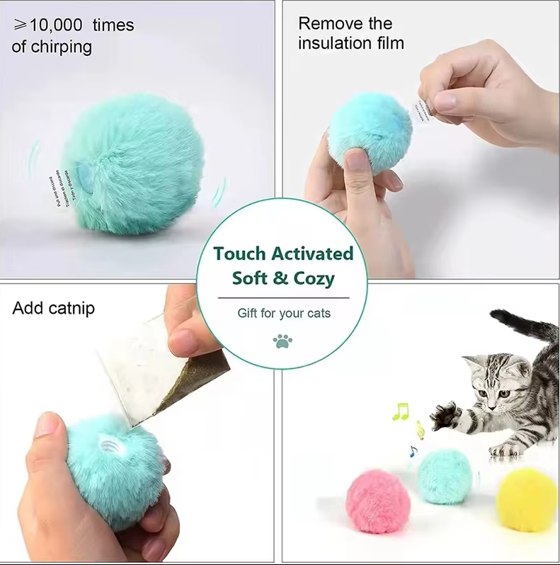 pawswhiskershop's tweet image. 🐱🧶 Keep your kitty active &amp;amp; entertained! The Smart Catnip Plush Squeak Ball combines catnip and squeaky fun for endless chasing and pouncing. Perfect for indoor cats. Limited stock — Shop Now! 👉 petshoppawsandwhiskers.com/product/smart-… 

#CatToys #Catnip #HappyCats