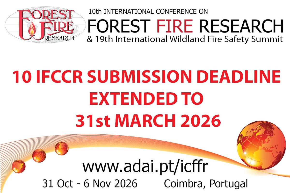 Forest Fire Research Centre of ADAI tweet media