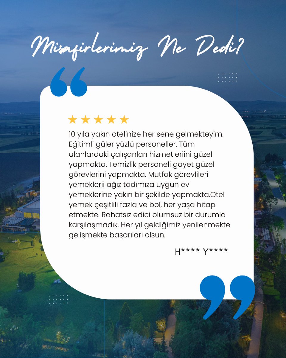 Misafirlerimiz Ne Diyor? 💬
Sizlerden gelen her güzel söz, bizim için en büyük motivasyon! 💖

#SandıklıThermalPark #MisafirYorumları #SizinleDahaİyi #GerçekDeneyimler #MutluMisafirler #TermalinKalbi