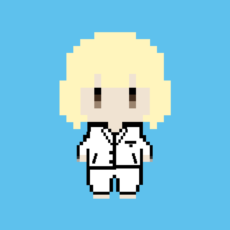 金髪ver.作ってみた