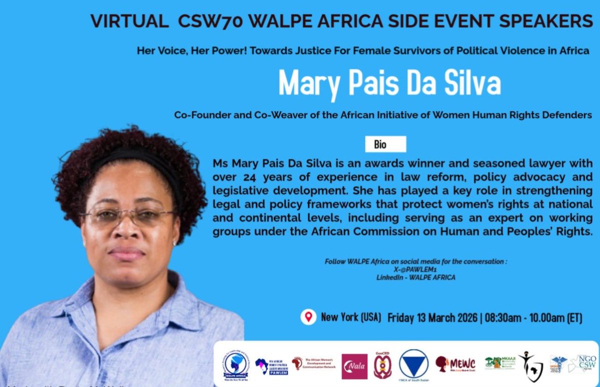 WALPE Africa tweet media