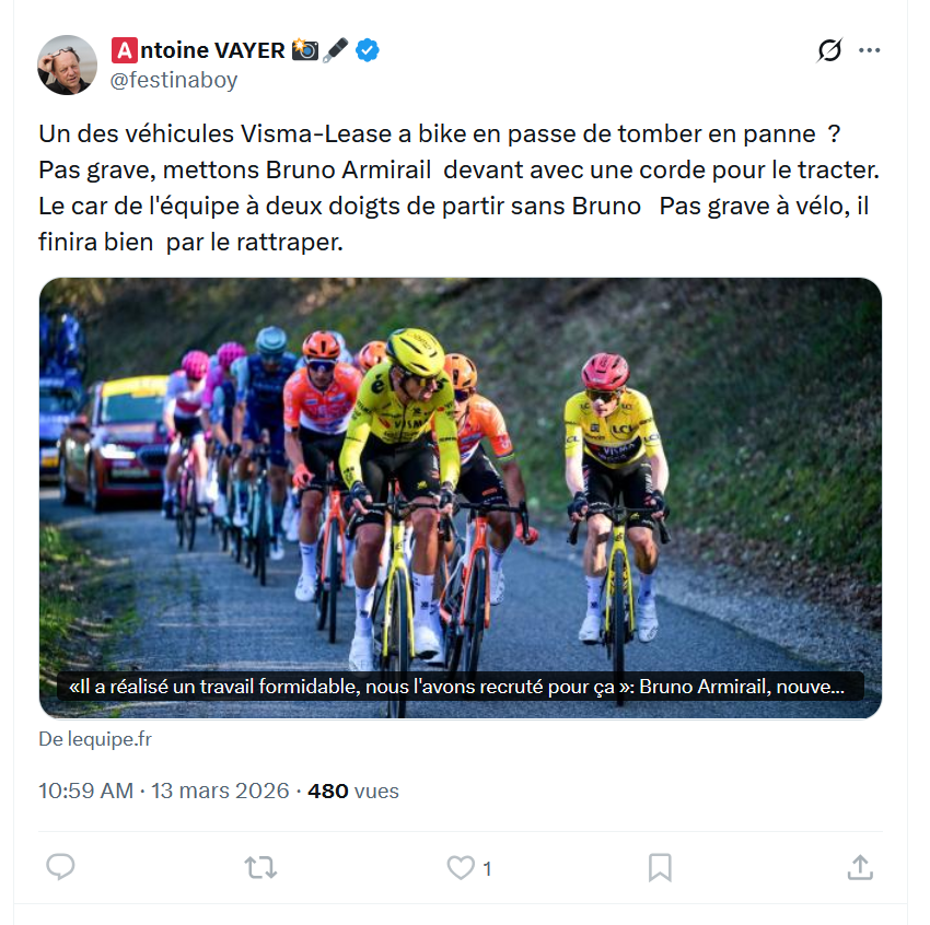 Compte Anti-Bêtises de l'Anti-Dopage tweet media