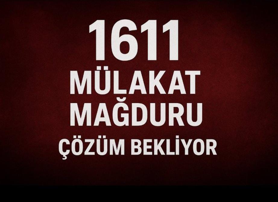 Mülakat mağduru öğretmenler çözüm bekliyor.