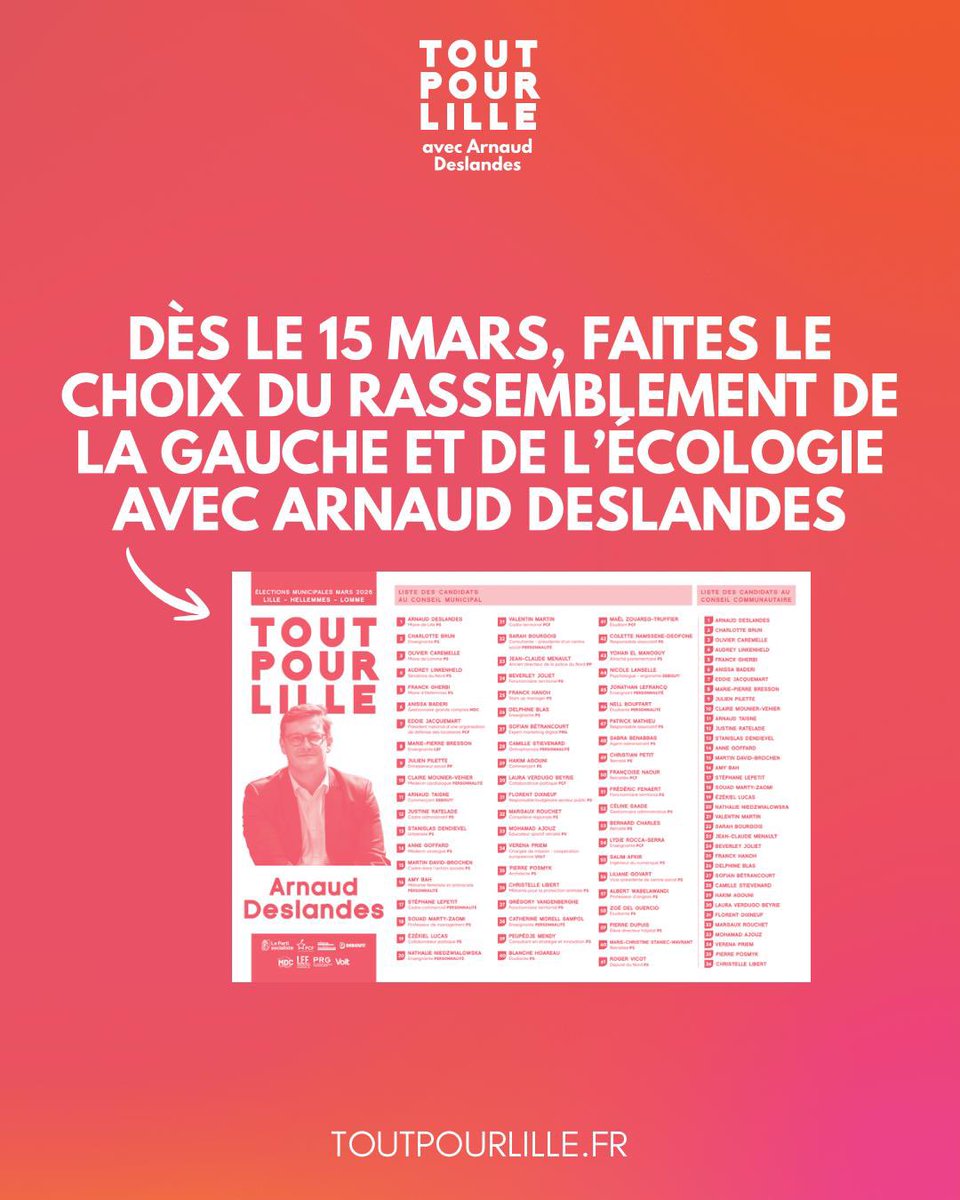 Arnaud Deslandes 2026 tweet media