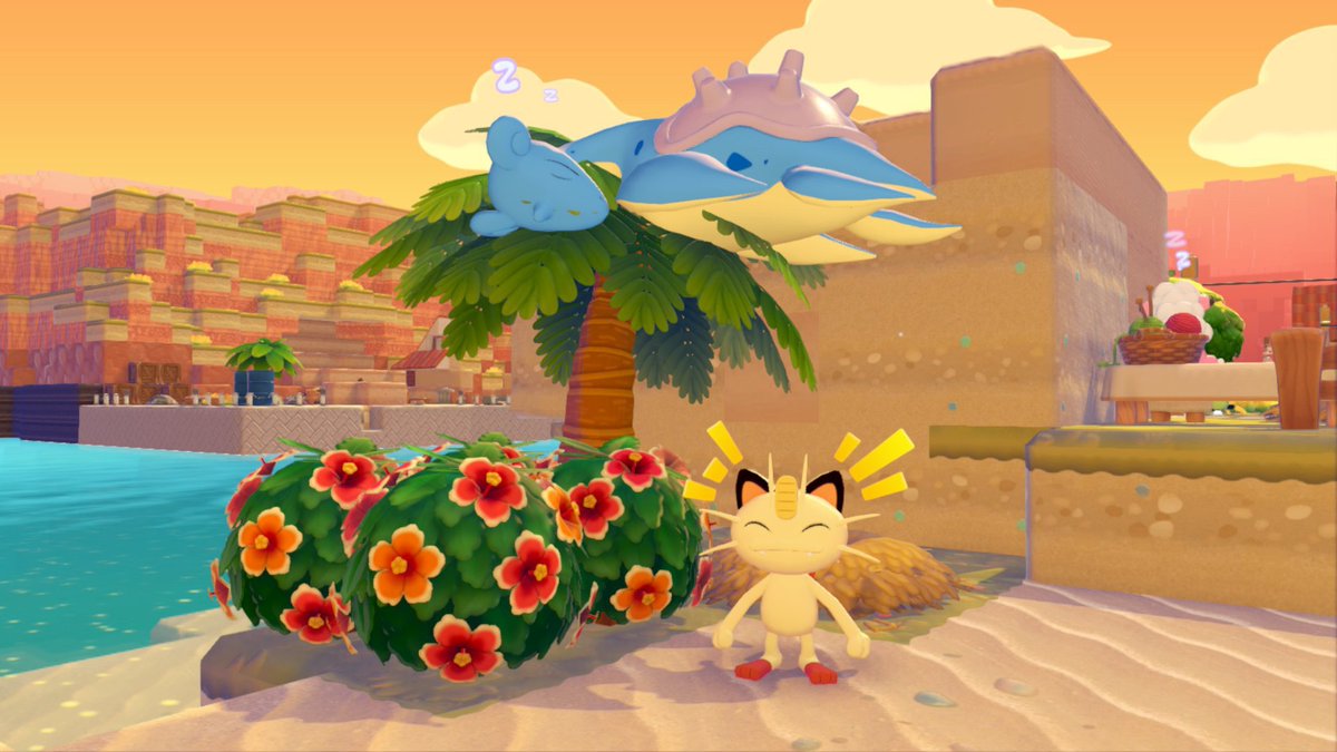 made a haybed...
#pokopia