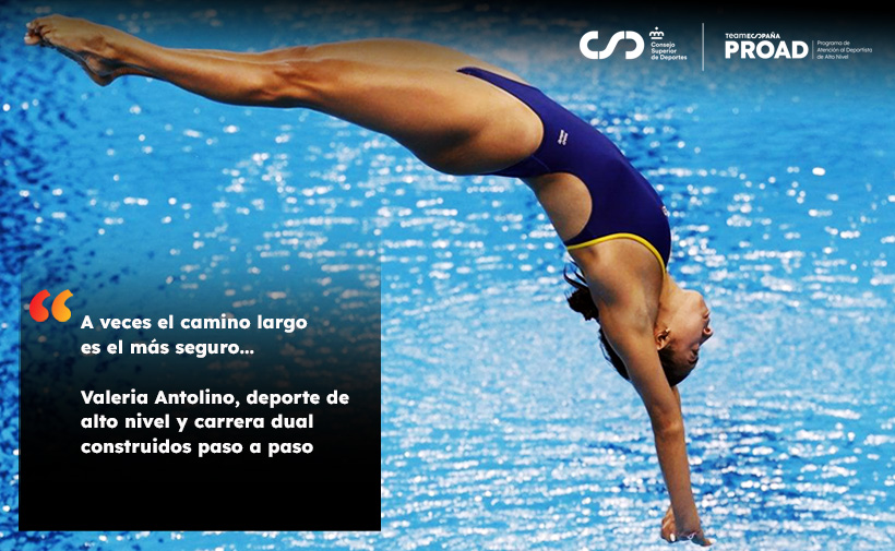 deportegob's tweet photo. Para Valeria Antolino, el alto nivel comenzó con una decisión valiente: quedarse sola en España con 15 años para perseguir su sueño olímpico.
🏅📚 Estudiante de Odontología, nos cuenta cómo #PROAD-CSD apoya su carrera dual en esta entrevista.
https://t.co/p2SSzIM2Sn https://t.co/yN4ZKdwGh1