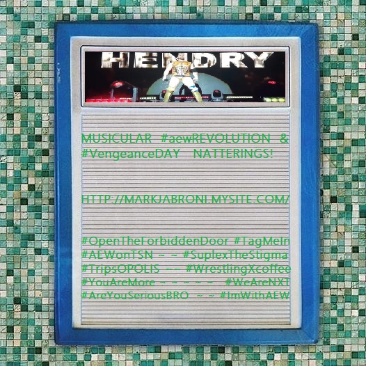 MarkJabroni's tweet image. #RingRust musicular #aewRevolution &amp;amp; #VengeanceDay chat! Listen live via "High Speed" or "Low Speed" @ MARKJABRONI.MYSITE.COM {outside Canada? VPN!} #OpenTheForbiddenDoor #AEWonTSN #SuplexTheStigma #TripsOPOLIS #TagMeIn #WrestlingXcoffee #YouAreMore @AEWonTSN @MarkinOutLoud